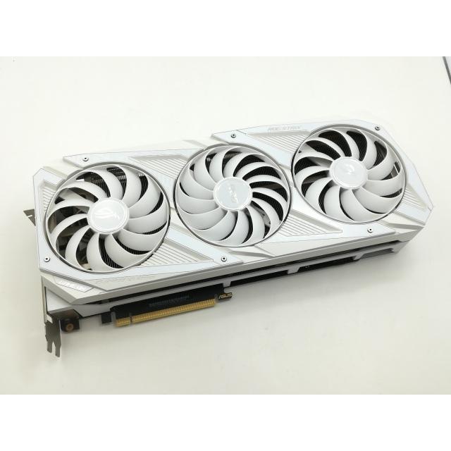 中古】ASUS ROG-STRIX-RTX3080-O10G-WHITE RTX3080/10GB(GDDR6X)/PCI-E