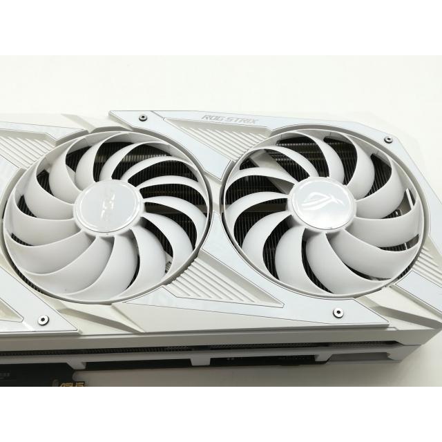 中古】ASUS ROG-STRIX-RTX3080-O10G-WHITE RTX3080/10GB(GDDR6X)/PCI-E