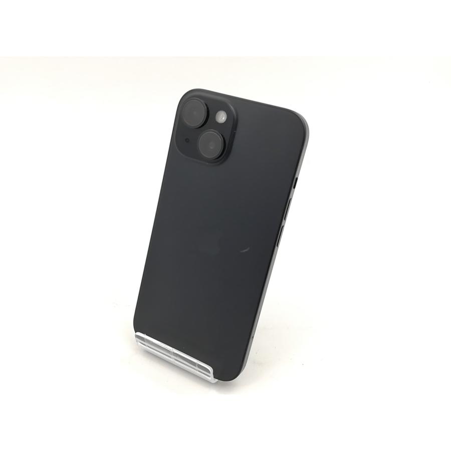 【中古】Apple 国内版 【SIMフリー】 iPhone 15 256GB ブラック MTMN3J/A【福岡筑紫】保証期間１ヶ月【ランクB】の画像