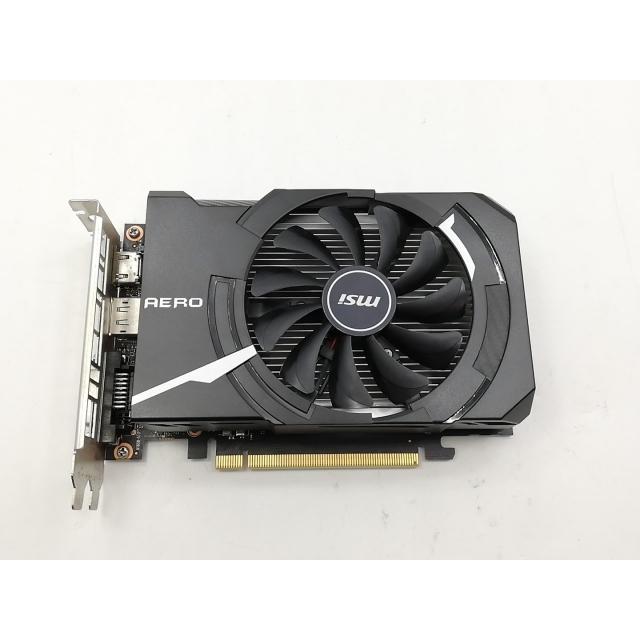 中古MSI GeForce GTX 1650 AERO ITX動作品 中古】MSI GeForce GTX 1650 AERO ITX 4G OC GTX1650/4GB(GDDR5)/PCI-E