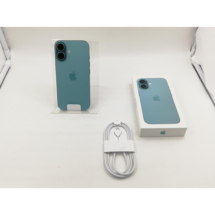 未使用】Apple 国内版 【SIMフリー】 iPhone 16 128GB ティール MYDV3J