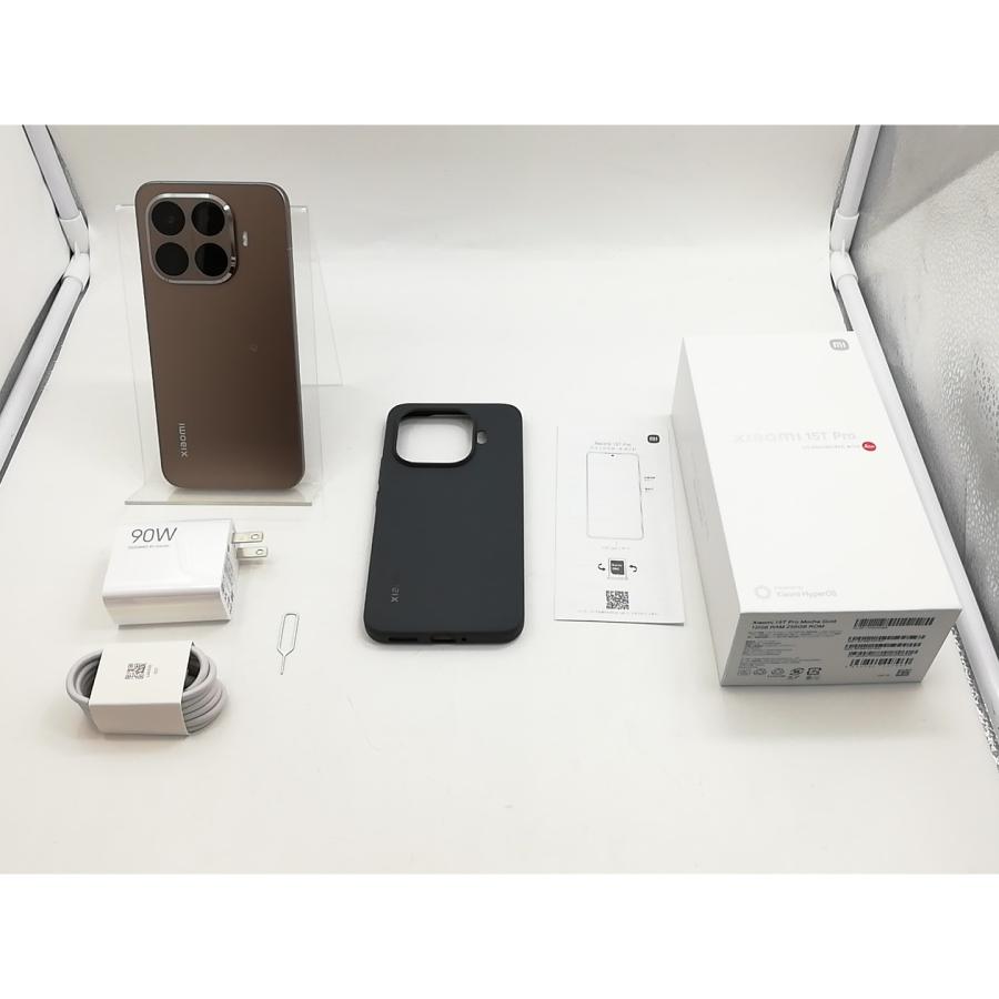 中古】Xiaomi 国内版 【SIMフリー】 Xiaomi 15T Pro モカゴールド 12GB