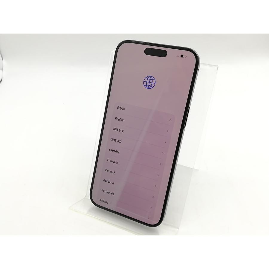 中古】Apple 国内版 【SIMフリー】 iPhone 15 Pro Max 512GB ブラック