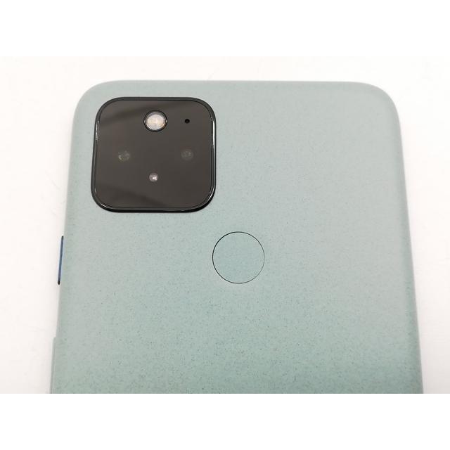 中古】Google 国内版 【SIMフリー】 Pixel 5 Sorta Sage 8GB 128GB