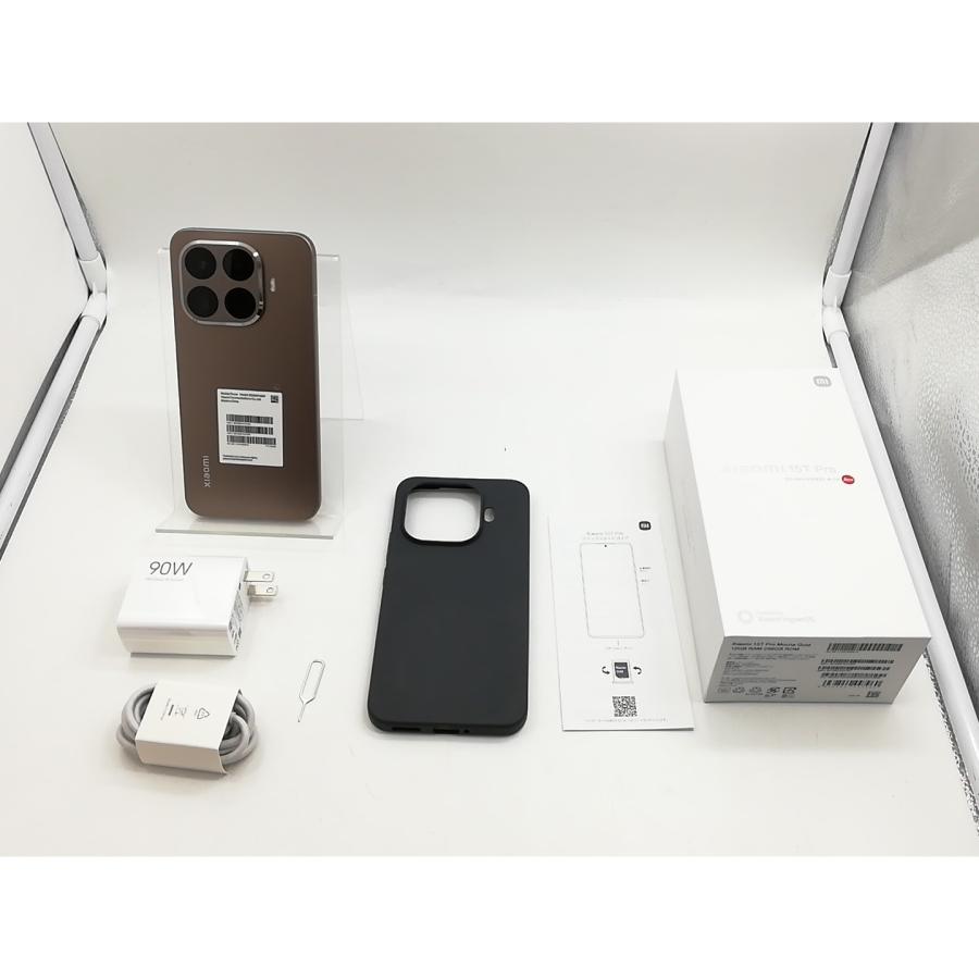 中古】Xiaomi 国内版 【SIMフリー】 Xiaomi 15T Pro モカゴールド 12GB 