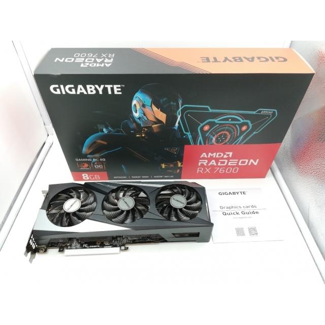 中古】GIGABYTE GV-R76GAMING OC-8GD RX7600/8GB(GDDR6)【福岡筑紫