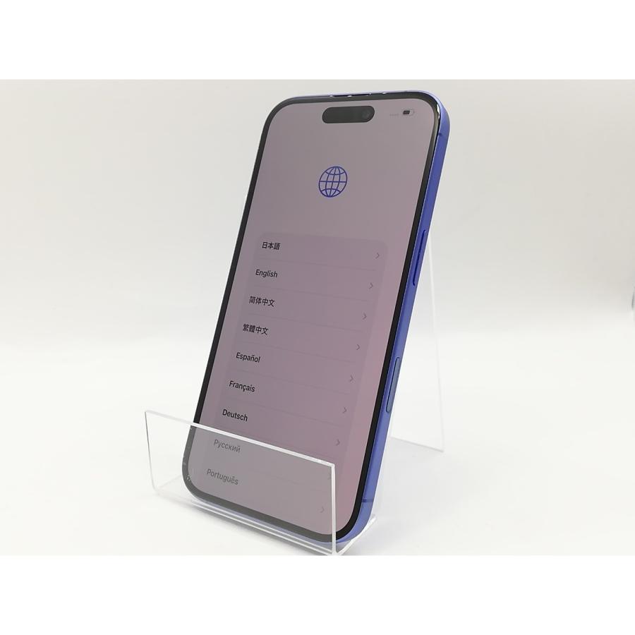 中古】Apple au 【SIMフリー】 iPhone 16 256GB ウルトラマリン MYE03J 