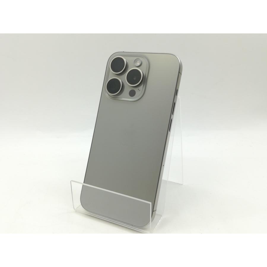 中古】Apple 国内版 【SIMフリー】 iPhone 15 Pro 128GB ナチュラル