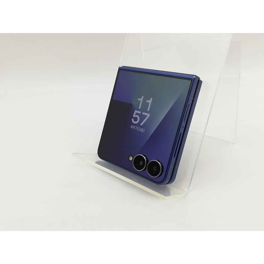中古】SAMSUNG 国内版 【SIMフリー】 Galaxy Z Flip7 ブルーシャドウ