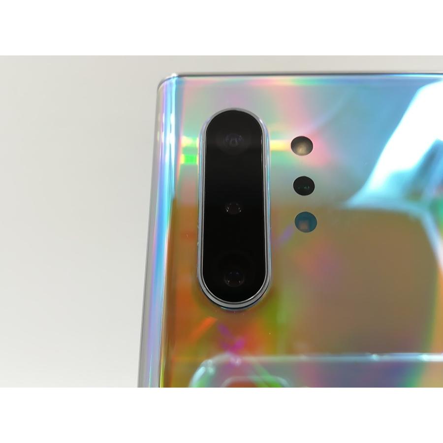 中古】SAMSUNG au 【SIMロック解除済み】 Galaxy Note 10+ オーラ