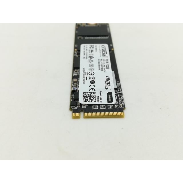 中古】Crucial P1(CT1000P1SSD8JP) 1TB/M.2 2280(PCIe3.0 NVMe)/QLC