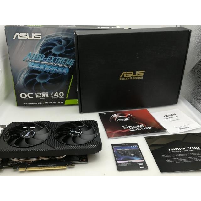中古】ASUS DUAL-RTX3060-O12G-V2 RTX3060(LHR)/12GB(GDDR6 