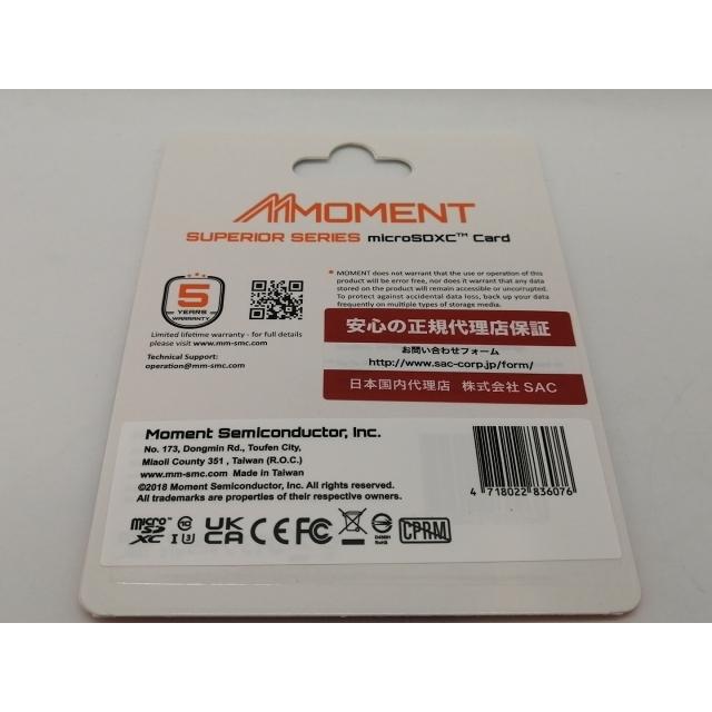 新品】MOMENT 【M83】MOMENT MM13-128GB MicroSDXC UHS-I Class10 R-95