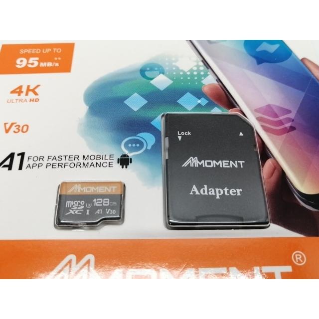 新品】MOMENT 【M83】MOMENT MM13-128GB MicroSDXC UHS-I Class10 R-95
