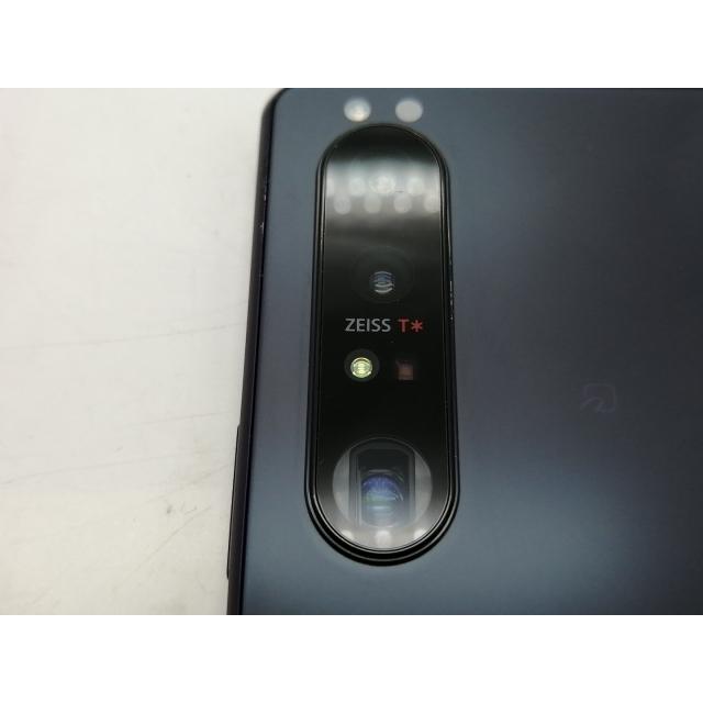 中古】SONY au 【SIMロック解除済み】 Xperia 1 III フロストパープル