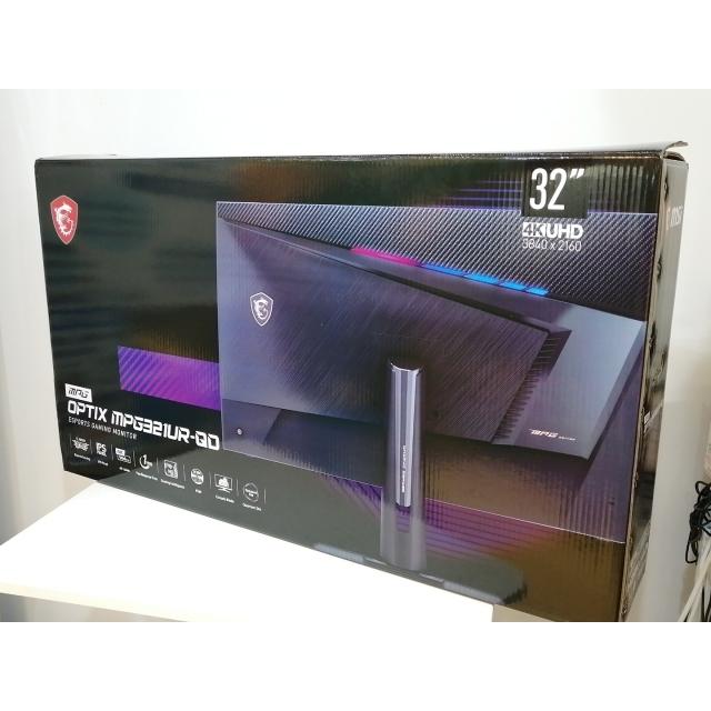 【中古】MSI Optix MPG321UR-QD [32インチ/3840x2160/IPS/非光沢/DP/HDMI/USB-C/144Hz/1ms/MPRT/G-SYNC](2021)【高崎モントレー】保証期間１週間 |  | 08