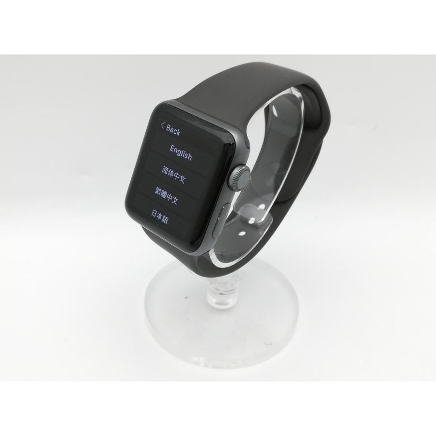 中古】Apple Apple Watch Series3 38mm GPS スペースグレイ
