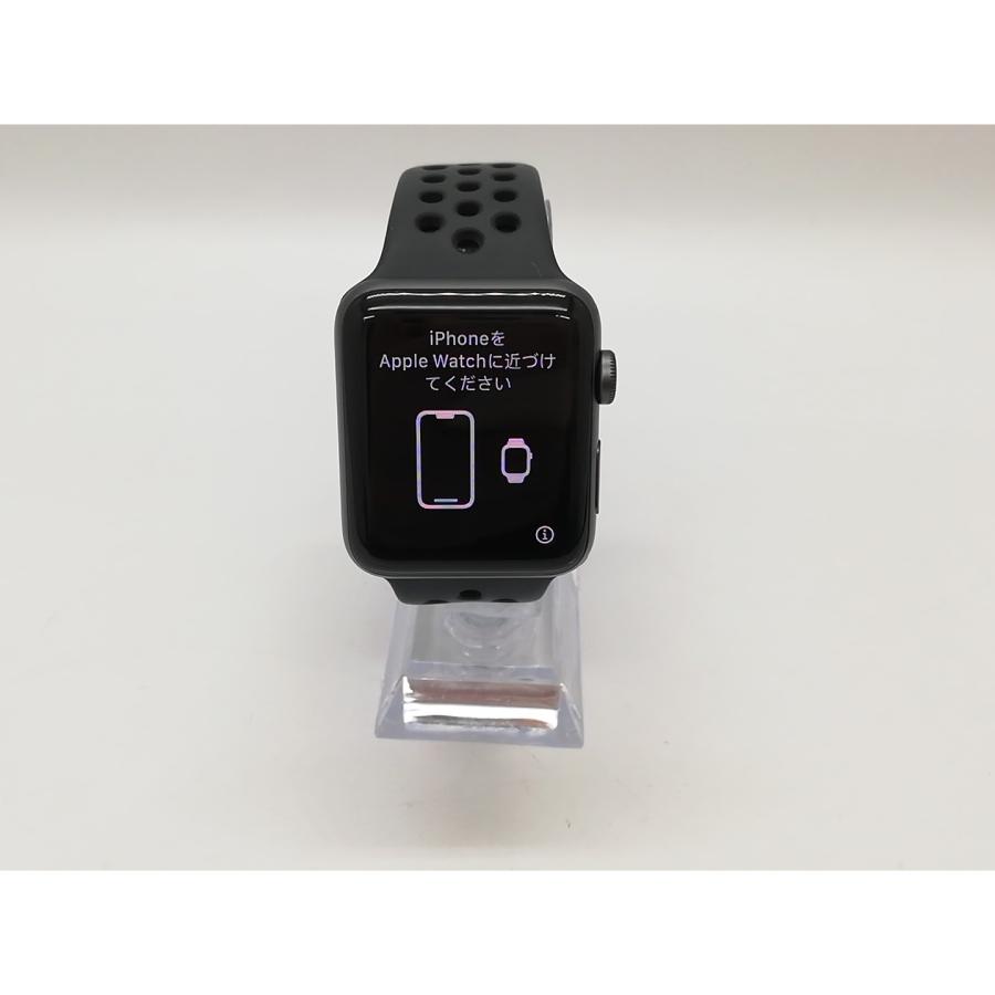 中古】Apple Apple Watch Series3 Nike+ 42mm GPS スペースグレイ 