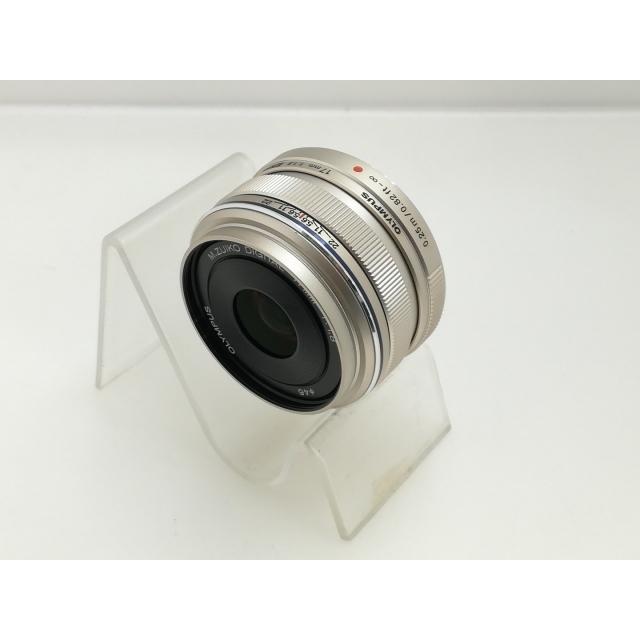 中古】OLYMPUS M.ZUIKO DIGITAL 17mm F1.8 シルバー (MFTマウント