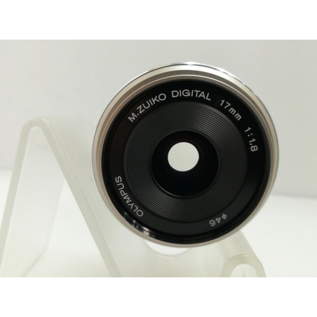 中古】OLYMPUS M.ZUIKO DIGITAL 17mm F1.8 シルバー (MFTマウント