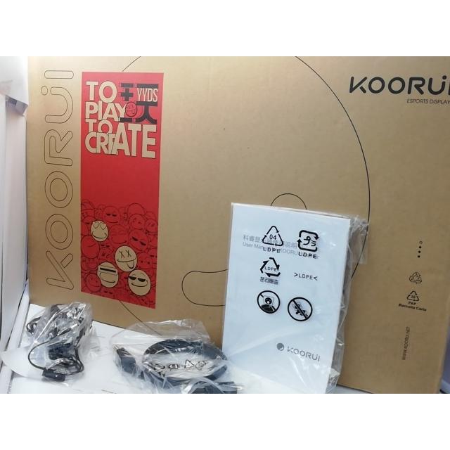 中古】KOORUI 24N1 [23.8インチ/1920x1080/IPS/非光沢/HDMI/VGA/75Hz