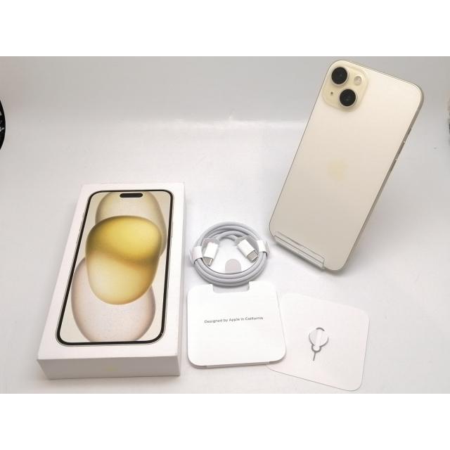 中古】Apple 国内版 【SIMフリー】 iPhone 15 Plus 256GB イエロー