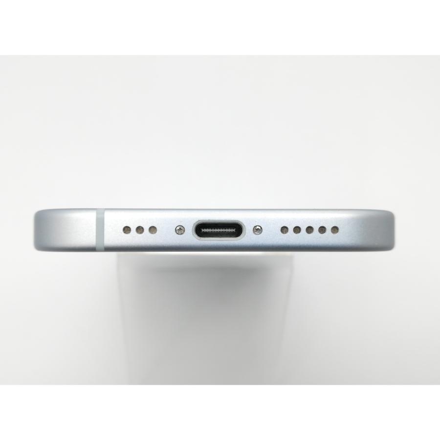 【中古】Apple 楽天モバイル 【SIMフリー】 iPhone 15 256GB ブルー MTMR3J/A【鹿児島中町】保証期間１ヶ月【ランクA】の画像