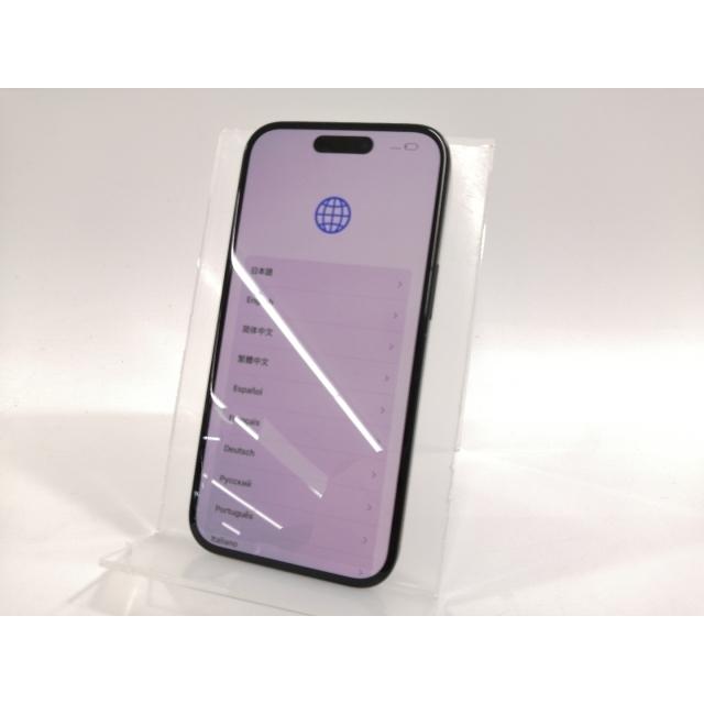 【中古】Apple 楽天モバイル 【SIMフリー】 iPhone 15 256GB ブラック MTMN3J/A【大阪本店】保証期間１ヶ月【ランクB】の画像