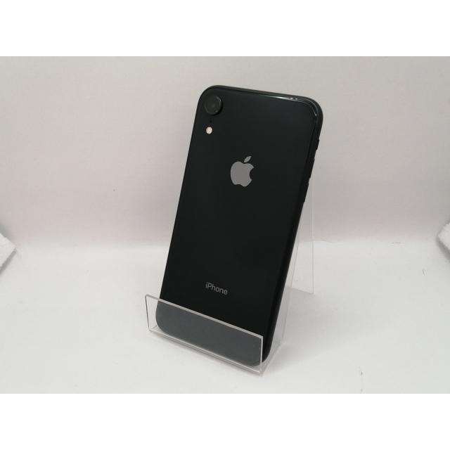 中古】Apple SoftBank 【SIMロック解除済み】 iPhone XR 64GB ブラック