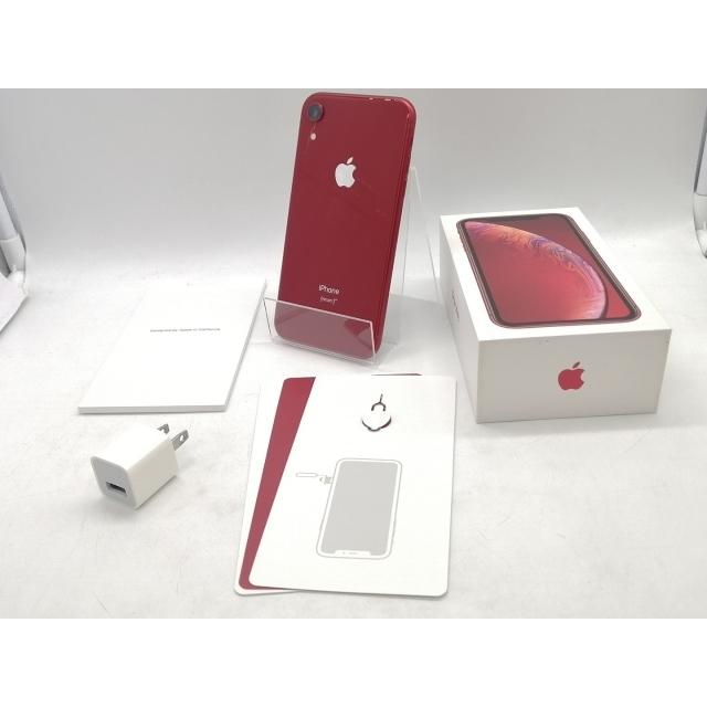 iPhone XR 64GB RED SIMロック解除済 中古】Apple au 【SIMロック解除済み】 iPhone XR 64GB (PRODUCT)RED