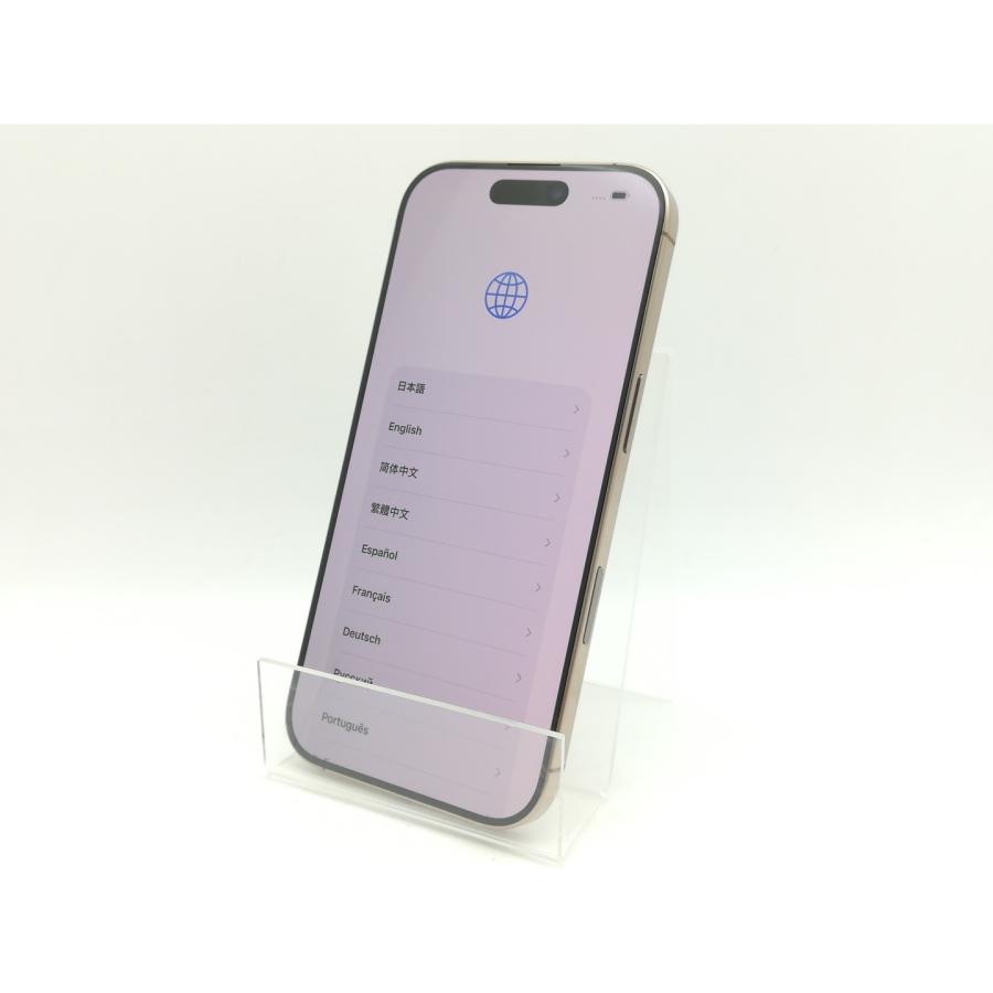 【中古】Apple 国内版 【SIMフリー】 iPhone 16 Pro 128GB デザートチタニウム MYMX3J/A【神戸】保証期間１ヶ月【ランクA】の画像