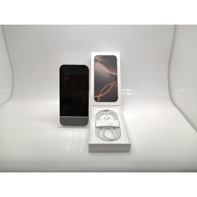 【中古】Apple 国内版 【SIMフリー】 iPhone 16 Pro 256GB デザートチタニウム MYN23J/A【秋葉5号】保証期間１ヶ月【ランクA】の画像