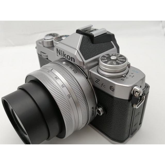 【中古】Nikon Nikon Z fc 16-50 VR レンズキット シルバー【新宿2】保証期間１ヶ月【ランクA】の画像