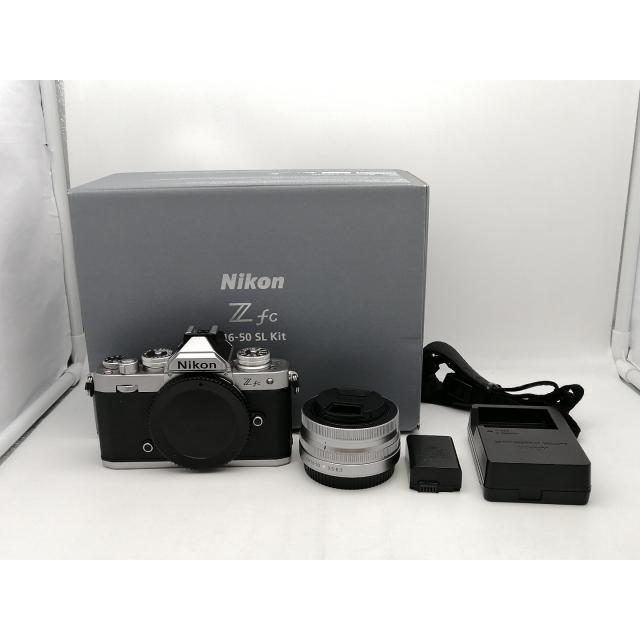 【中古】Nikon Nikon Z fc 16-50 VR レンズキット シルバー【新宿2】保証期間１ヶ月【ランクA】の画像