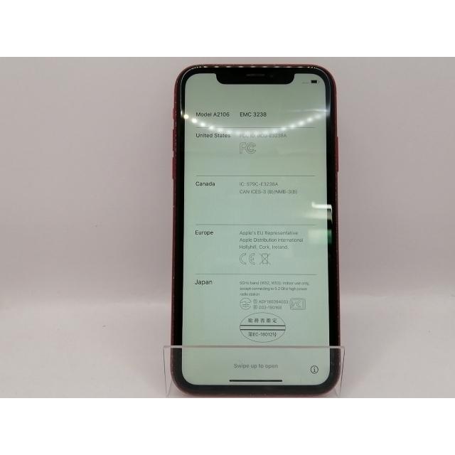中古】Apple au 【SIMロック解除済み】 iPhone XR 128GB (PRODUCT)RED