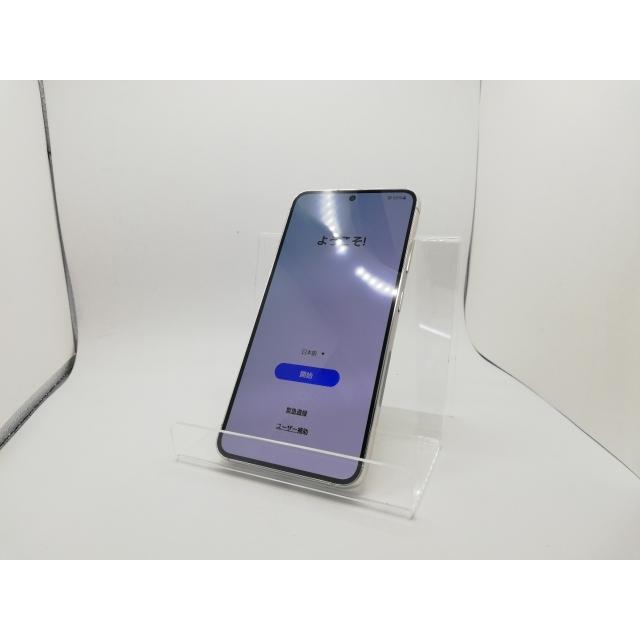 中古】SAMSUNG au 【SIMフリー】 Galaxy S23 クリーム 8GB 256GB SCG19