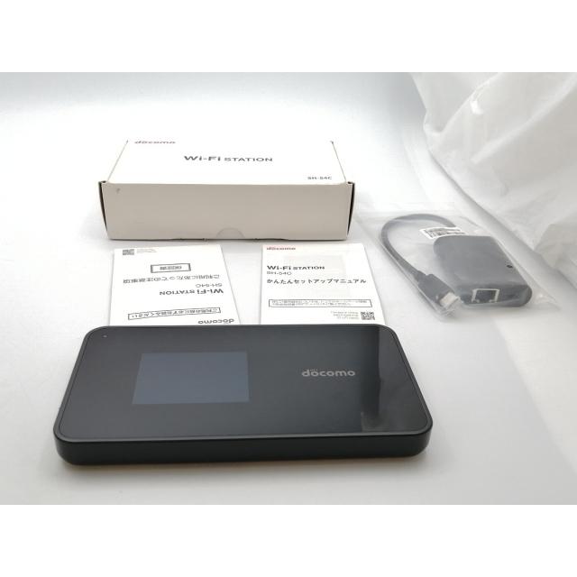 中古】SHARP docomo Wi-Fi STATION SH-54C [ブラック]【ECセンター