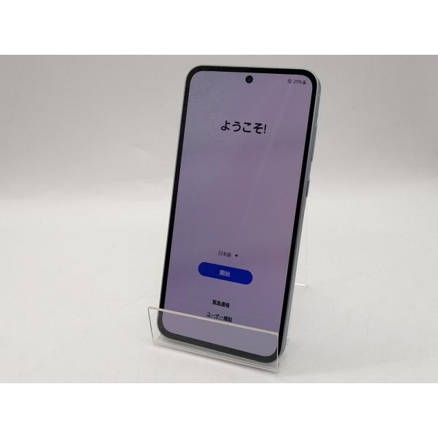 中古】SAMSUNG au 【SIMフリー】 Galaxy A55 5G オーサムアイスブルー