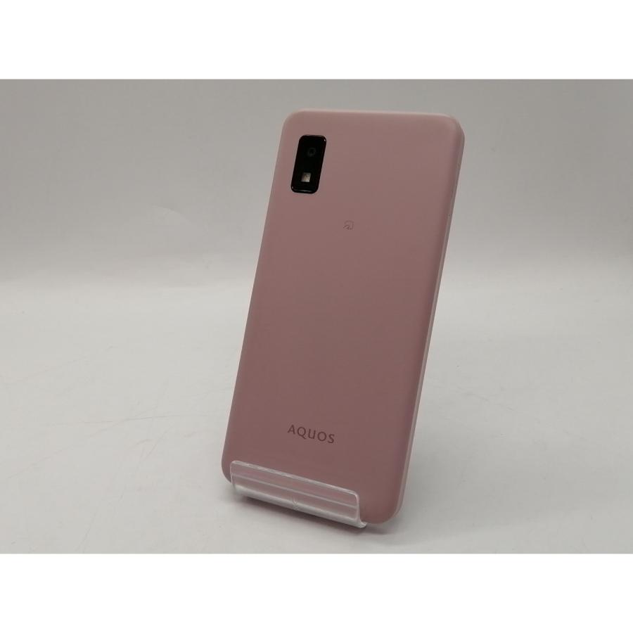中古】SHARP ymobile 【SIMフリー】 AQUOS wish3 ピンク 4GB 64GB