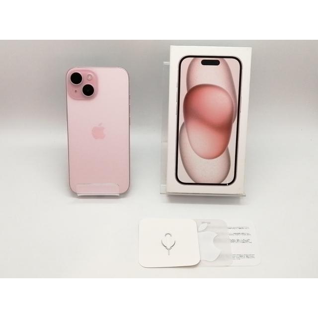中古】Apple docomo 【SIMフリー】 iPhone 15 128GB ピンク MTMJ3J/A