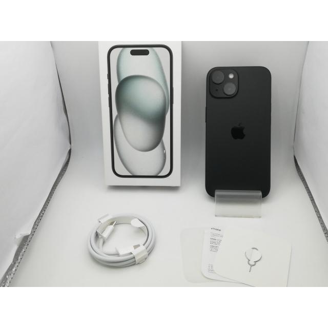 中古】Apple 国内版 【SIMフリー】 iPhone 15 128GB ブラック MTMH3J/A