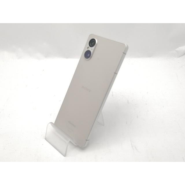 中古】SONY docomo 【SIMフリー】 Xperia 5 V 8GB 128GB プラチナ