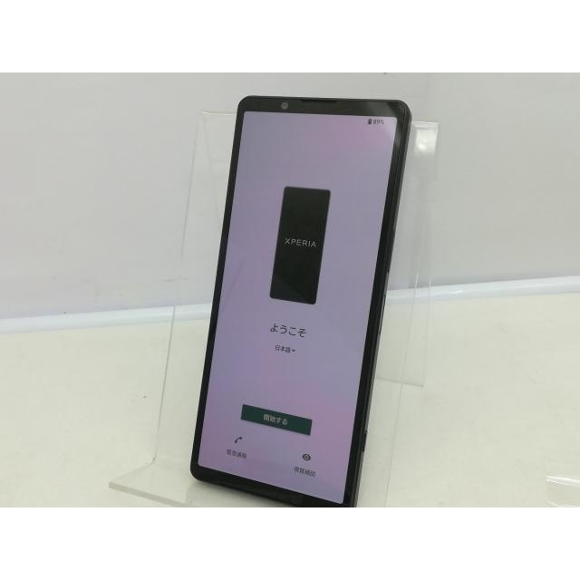 中古】SONY docomo 【SIMフリー】 Xperia 5 V 8GB 128GB ブラック SO