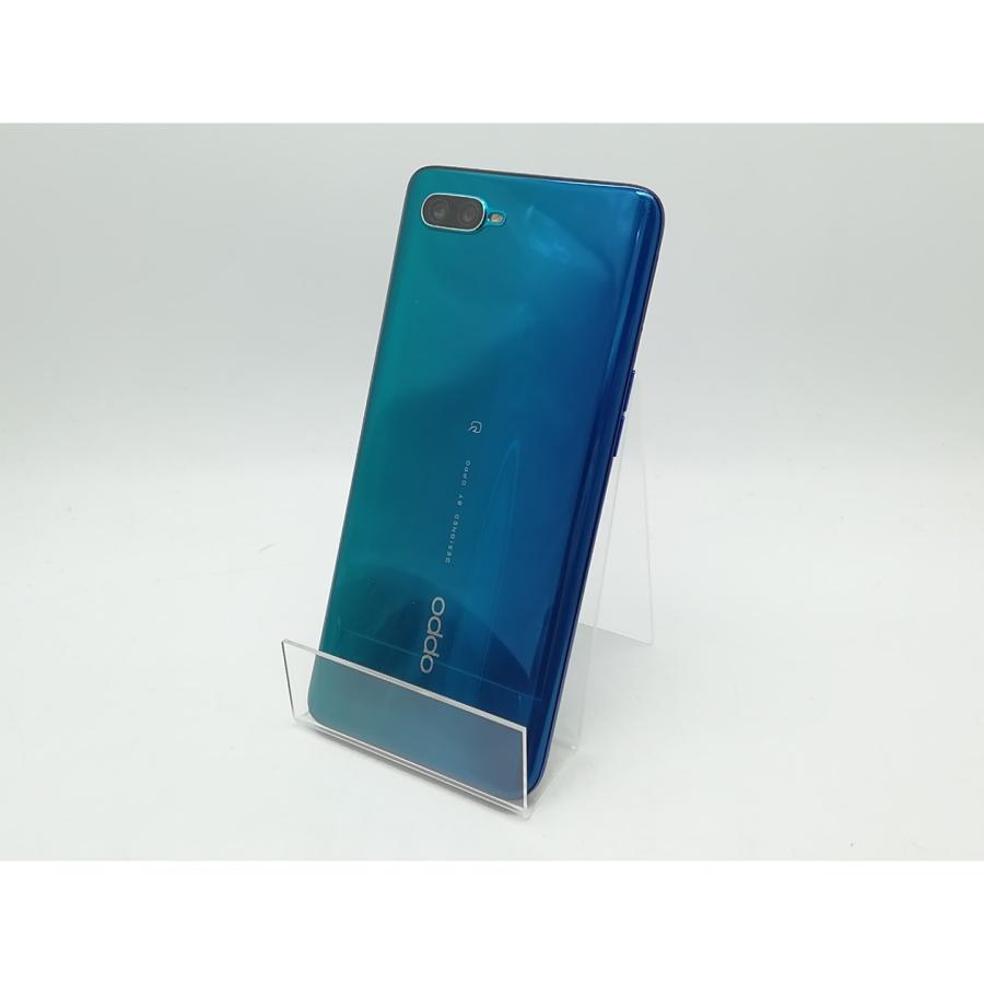 中古】Oppo 楽天モバイル 【SIMフリー】 Reno A 6GB 128GB ブルー 
