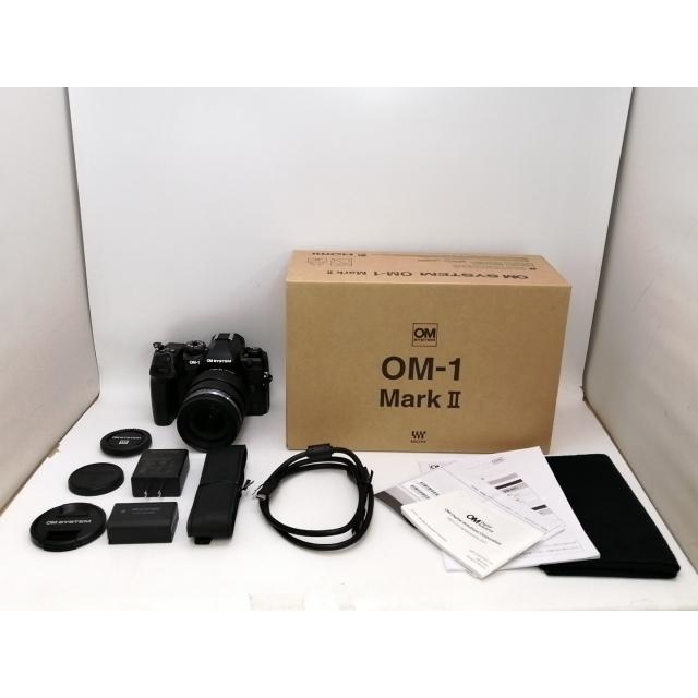【中古】OM SYSTEM OM SYSTEM OM-1 Mark II 12-40mm F2.8 PRO II レンズキット ブラック【新宿2】保証期間１ヶ月【ランクA】の画像