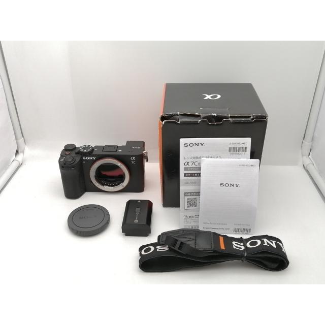 【中古】SONY α7C II ボディ ブラック ILCE-7CM2(B)【新宿2】保証期間１ヶ月【ランクA】の画像
