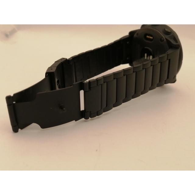 【中古】Garmin fenix 6X Pro Dual Power - Ti Black DLC Titanium band 010-02157-5D【神保町】保証期間１ヶ月【ランクA】の画像