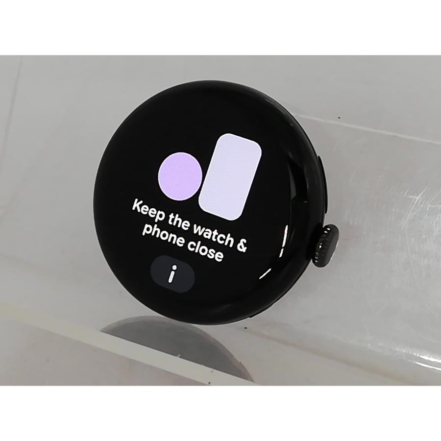 中古】Google Pixel Watch3 Wi-Fiモデル 41mm Matte Black アルミ 
