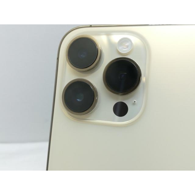 【中古】Apple SoftBank 【SIMフリー】 iPhone 14 Pro Max 256GB ゴールド MQ9D3J/A【川崎】保証期間１ヶ月【ランクA】の画像