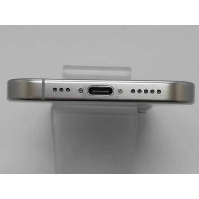 【中古】Apple SoftBank 【SIMフリー】 iPhone 16 Pro 128GB ホワイトチタニウム MYMW3J/A【京都】保証期間１ヶ月【ランクA】の画像